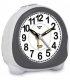 Alarm Clock JM Plastic Grey Silent 7509-10