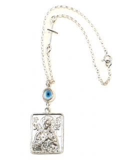 Car Amulet Silver 925° "Saint Christopher"