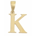 Monogram Gold K14 letter Κ