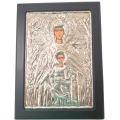 ΑΣΗΜΕΝΙΑ ΕΙΚΟΝΑ "Παναγία Τσαμπίκα" 19x24cm