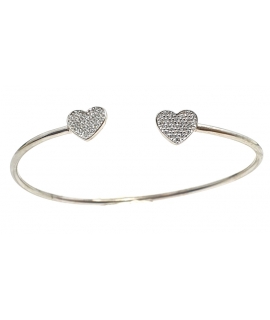 Bracelet Silver hearts
