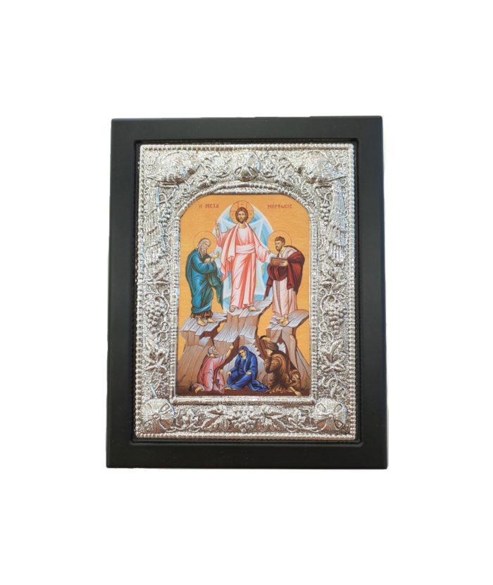 Silver icon 925° Μεταμόρφωσις Σωτήρος 19x24cm