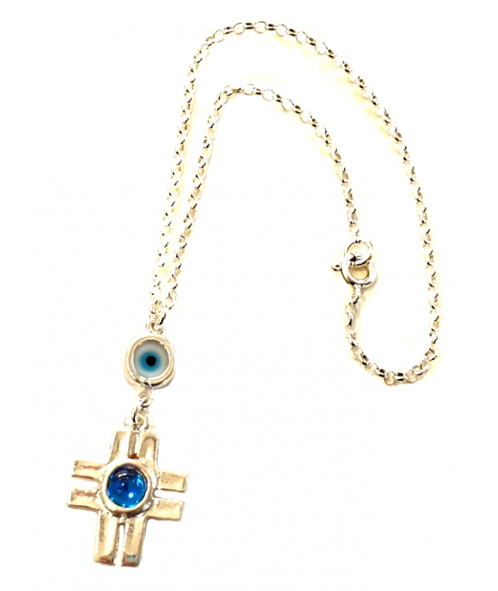 Car Amulet Silver 925° Cross