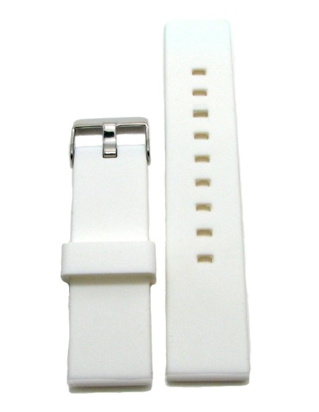 Silicon Strap white