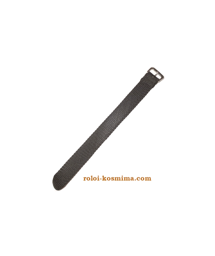 NATO Strap S142 Perlon 22mm Black