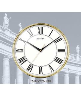 Wall Clock RHYTHM CMG572NR18 Silent plastic 2