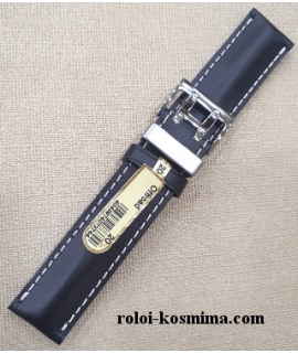 Leather Strap Di modell 1240 offroad 20mm Black 2