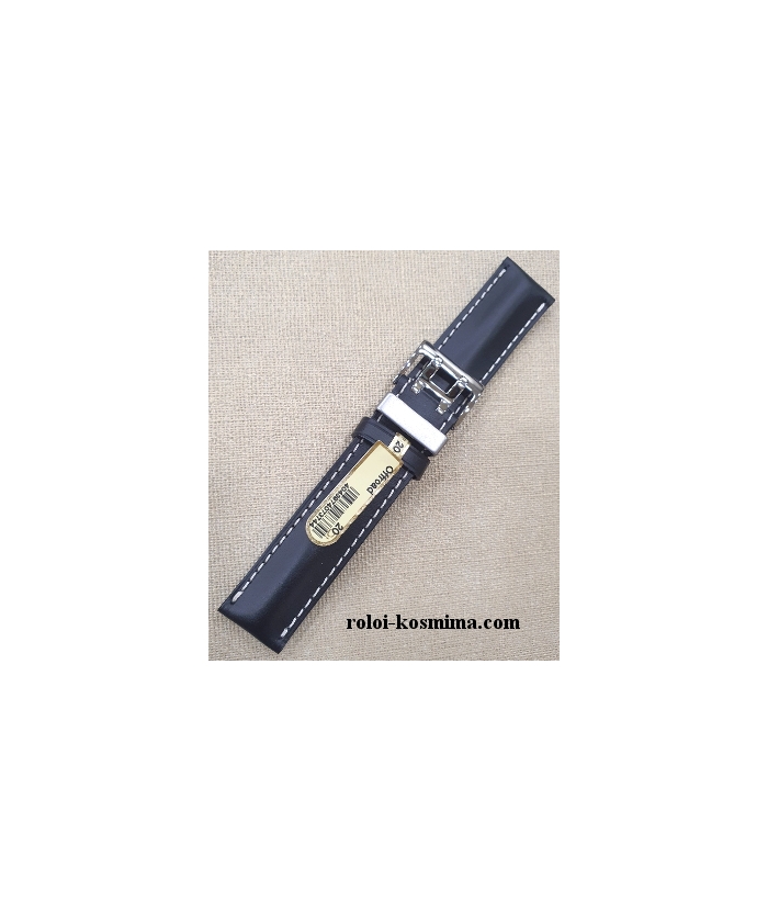 Λουράκι Δερμάτινο Di-Modell 1240 offroad 20mm Μαύρο