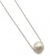 Necklace Silver pearl 8mm