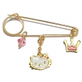 Child Pendant Silver 925° Hello Kitty & crown