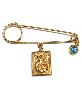 Child Pendant Silver Mary