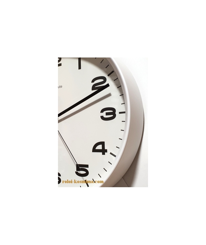 Ρολόι Τοίχου Just Minute 00875 πλαστικό Αθόρυβο 29cm