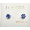 Earrings gold K14 