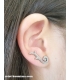 Earrings Silver ear-climber