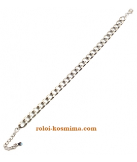 Βραχιόλι Ασημένιο 925° Unisex αλυσίδα cowboy 2