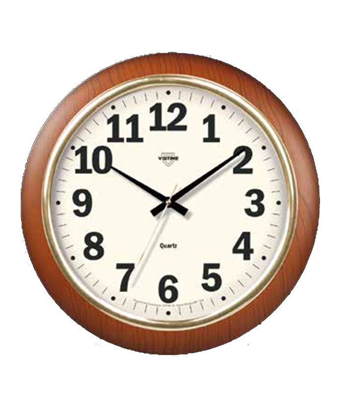 Ρολόι Τοίχου VIRTIME 1990/10 Πλαστικό 30cm