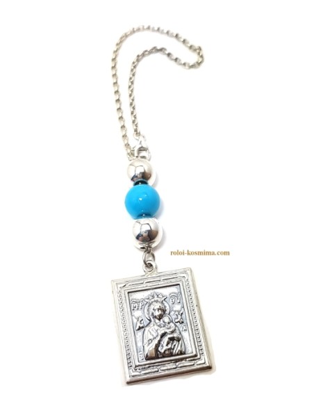 Car Amulet Silver 925° "Saint Christopher"