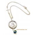Car Amulet Silver 925° "Saint Christopher"