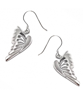 Earrings Silver "Butterfly"