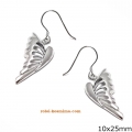 Earrings Silver "Butterfly"
