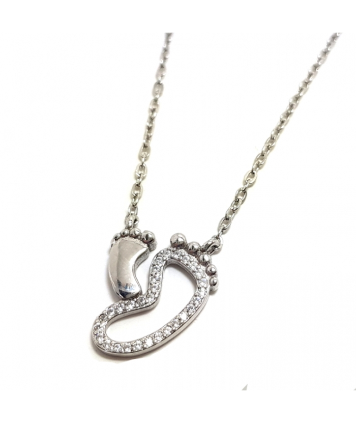Necklace Silver "Mum and child"
