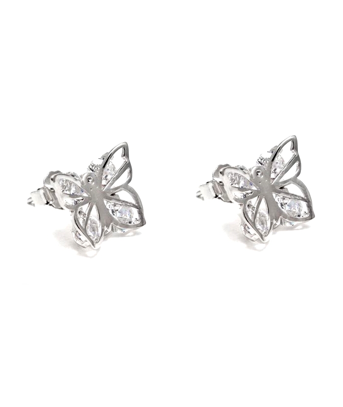 Earrings Silver ''Butterflies''