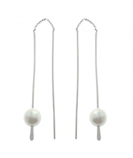 Earrings Silver Hanging