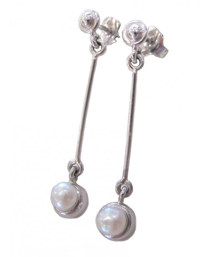 ΣΚΟΥΛΑΡΙΚΙΑ ΛΕΥΚΟΧΡΥΣΑ ΚΡΕΜΑΣΤΑ 'Pearls'