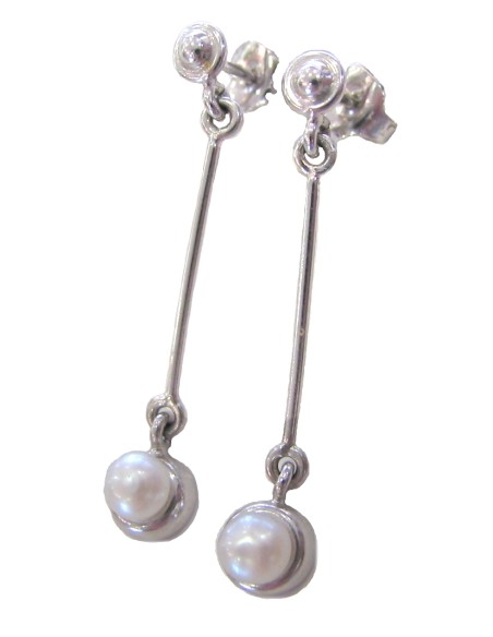 ΣΚΟΥΛΑΡΙΚΙΑ ΛΕΥΚΟΧΡΥΣΑ ΚΡΕΜΑΣΤΑ 'Pearls'