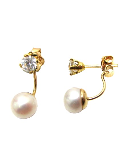 Earrings gold K14 