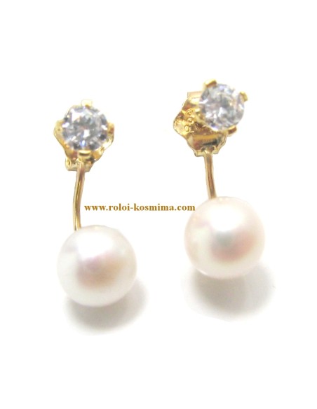 Earrings gold K14 