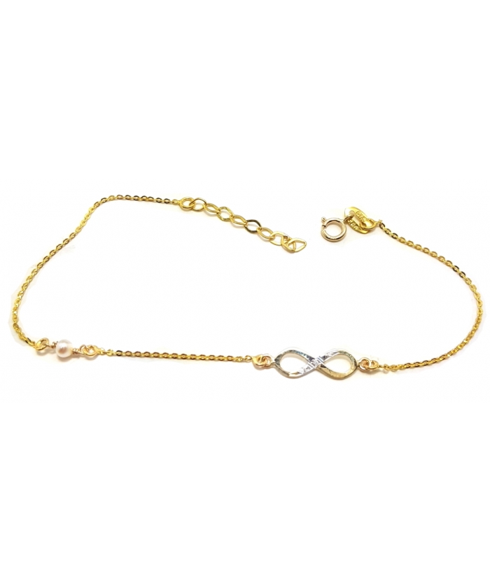 Bracelet Gold 'infinity'