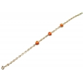 Bracelet Gold ''Hearts''