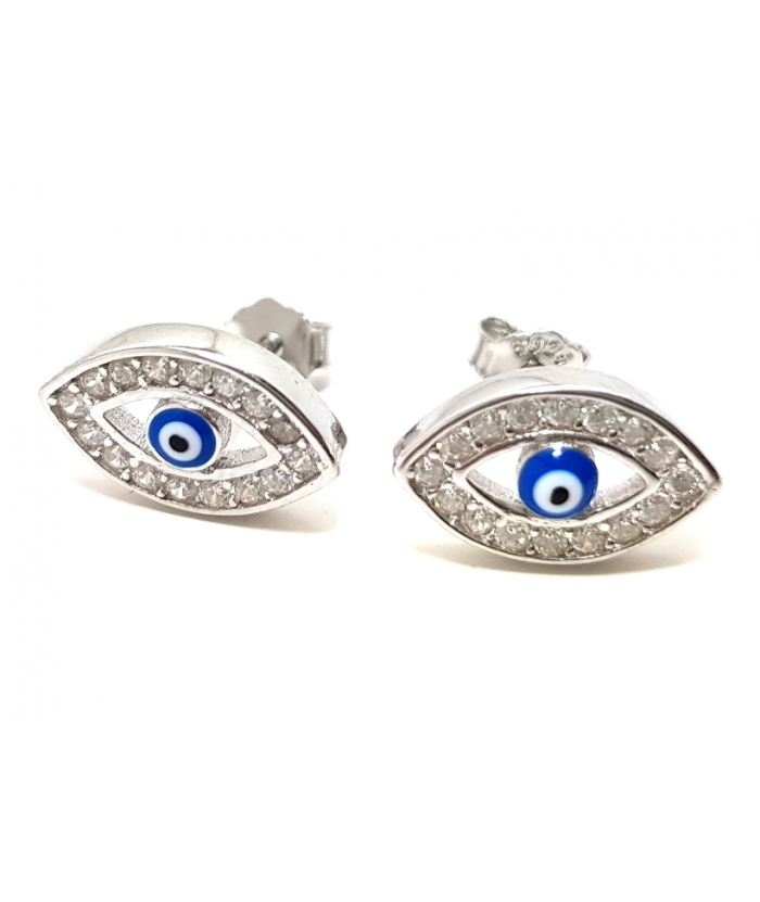 Earrings Silver "eye"