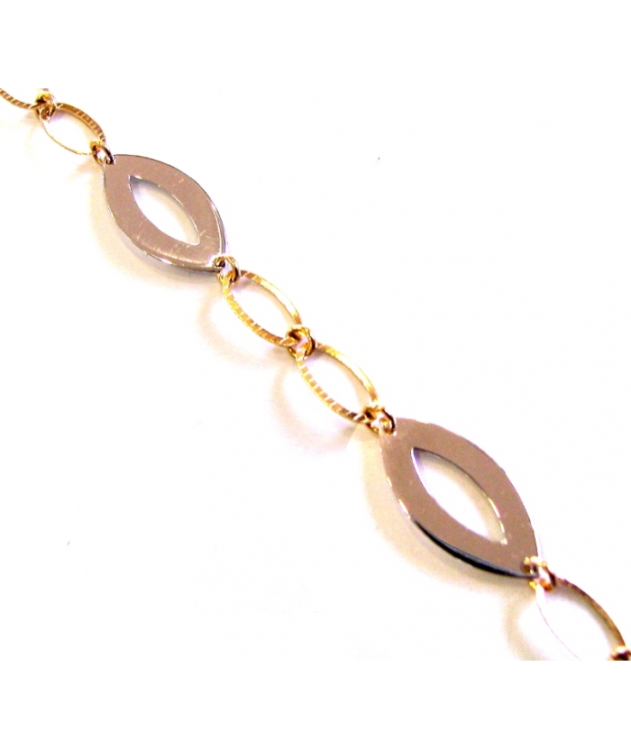 Bracelet Gold K14 'Ovalina'