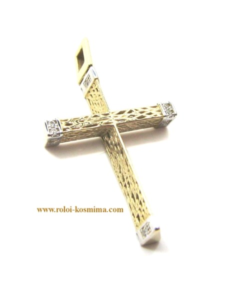 Cross gold K14