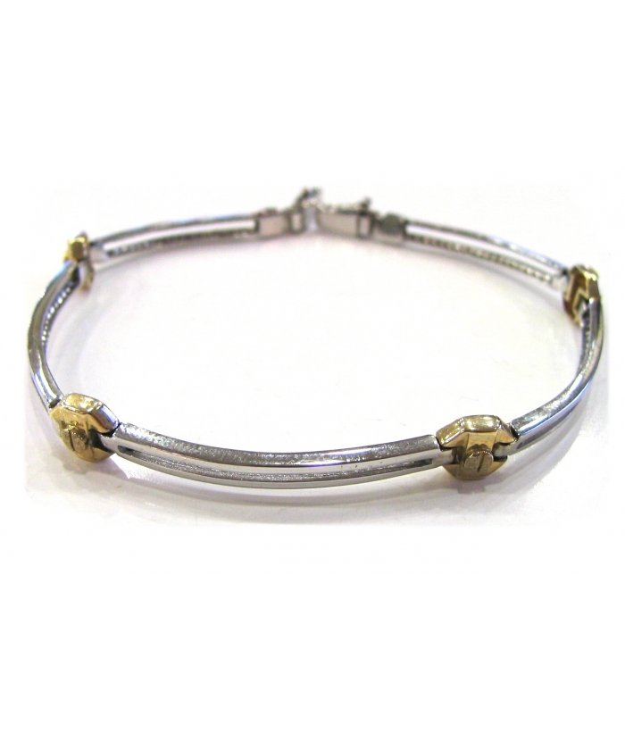 Bracelet whitegold K14