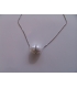 Necklace white-Gold ''pearl''