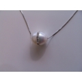 Necklace white-Gold ''pearl''