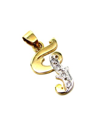 Monogram Gold K14 ''Γ'' 2