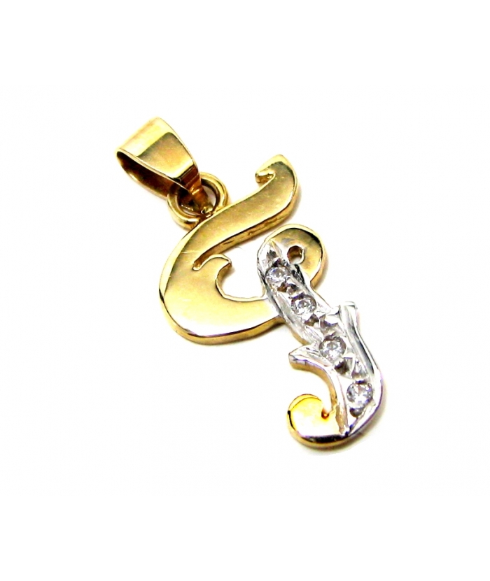 Monogram Gold K14 ''Γ''