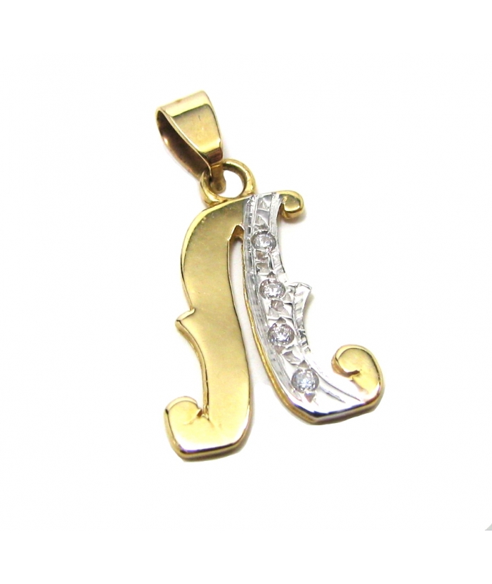 Monogram Gold K14 ''Λ''