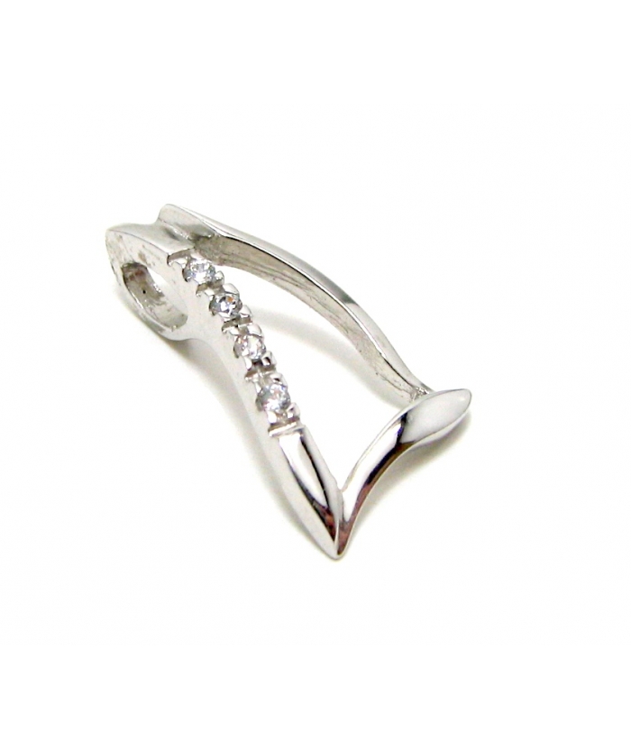 Monogram Whitegold K14 ''D''