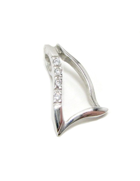 Monogram Whitegold K14 ''D''