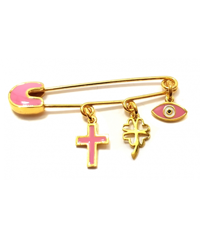 Child Pendant Silver goldplated