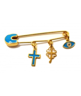 Child Pendant Silver goldplated