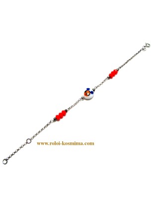 Bracelet Child Silver "Mickey" 2
