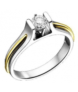 Engagement Ring K18 diamond