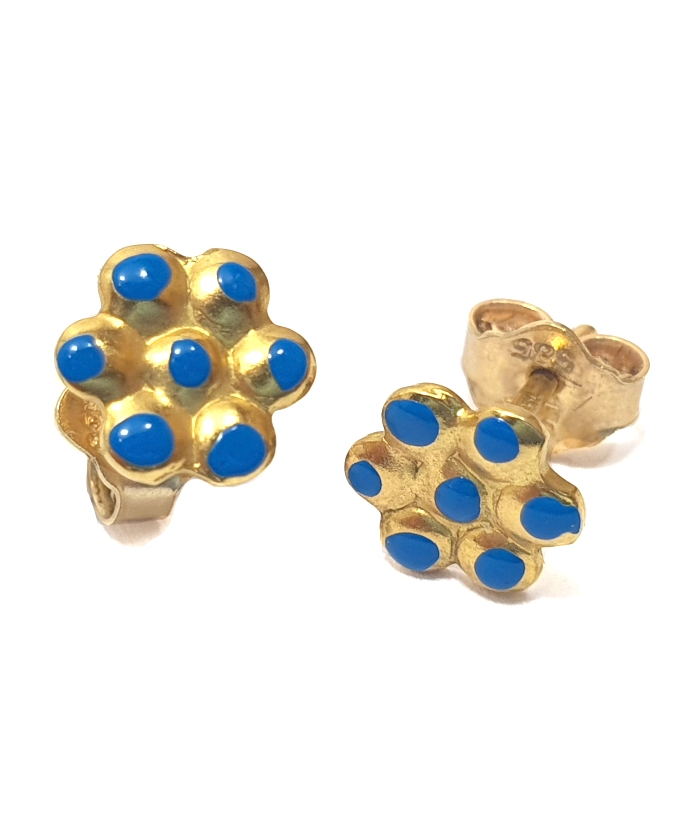 Earrings children Gold 'Elephants'