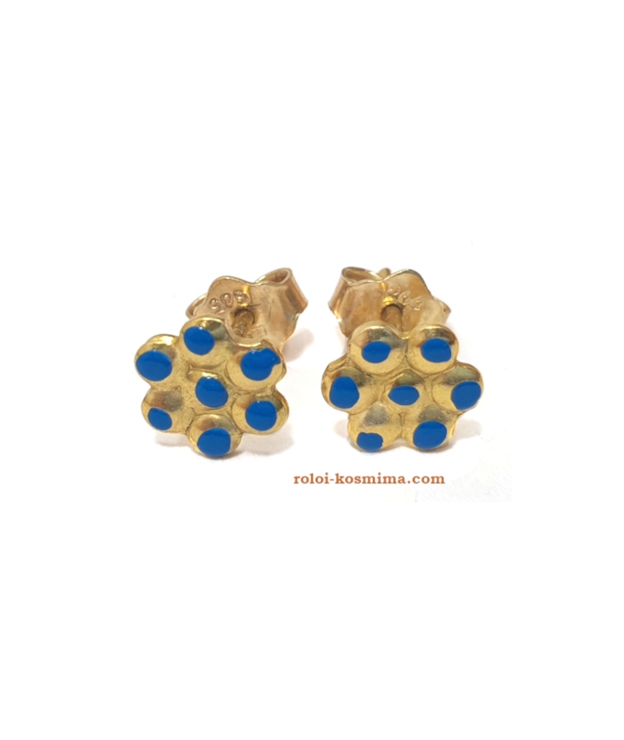 Earrings children Gold 'Elephants'